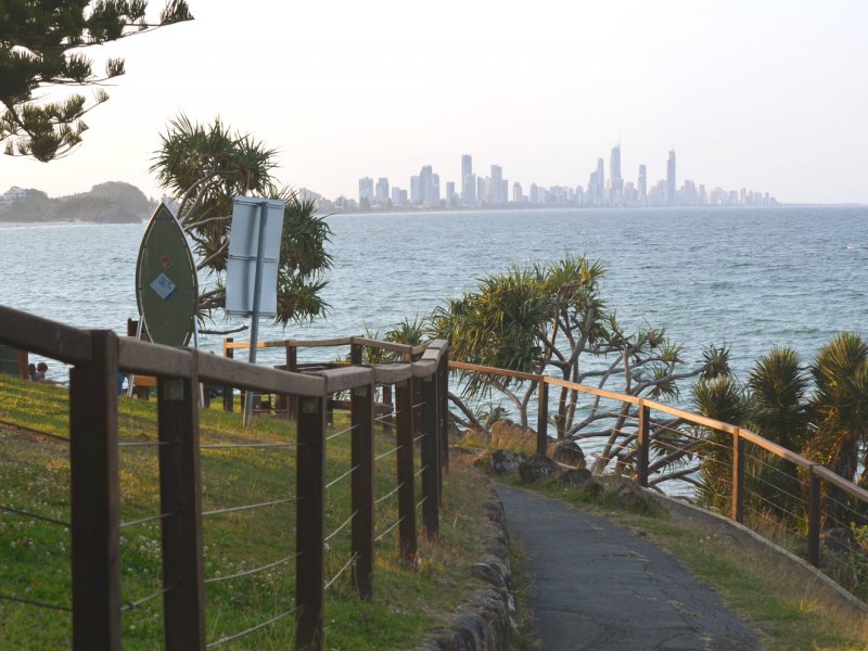 Burleigh Heads National Park View To Surfers Paradise 1